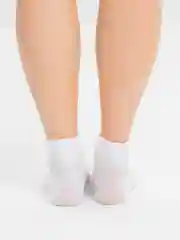 Носки белые спортивные с язычком