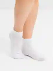 Носки белые спортивные с язычком