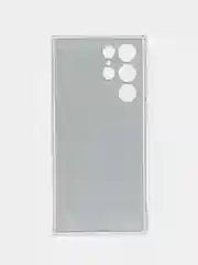 Хаки чехол на Samsung Galaxy S22 Ultra / Самсунг S22 Ultra прозрачный с рисунком, защита камеры