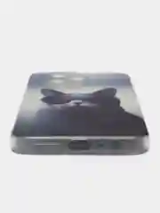 Синий меланж чехол на Infinix Note 12 Pro 4G/Note 12 2023 / Инфиникс Нот 12 2023 прозрачный, с рисунком
