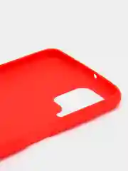 Красный чехол Samsung A22, A50, A52, силиконовый матовый