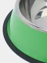 Желтый миска для собак и кошек нержавейка