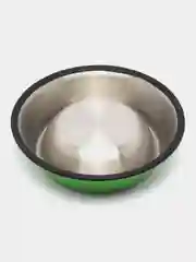 Желтый миска для собак и кошек нержавейка