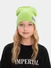 Зеленый шапка двойная