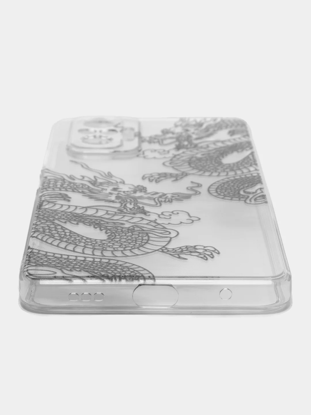 Пудровый чехол на Xiaomi Redmi Note 10 Pro / Сяоми Редми Нот 10 Про прозрачный, с рисунком