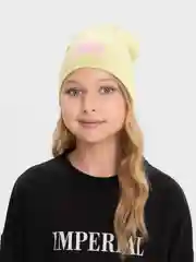 Желтый шапка для девочки