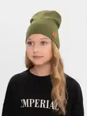 Зеленый шапка двойная