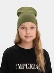 Зеленый шапка двойная