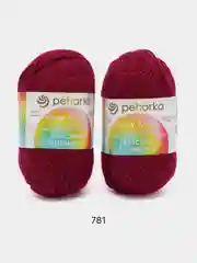 Коралловый пряжа Пехорка "Детская новинка", 2 штуки, акрил, 50 г, 200 м