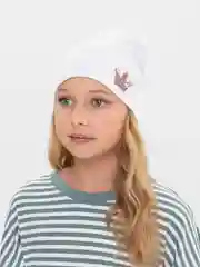 Белый шапка