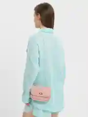Розовый сумка женская, через плечо