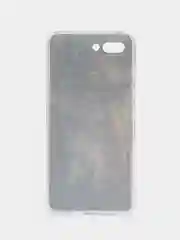 Медный силиконовый чехол на Honor 10 / Хонор 10 прозрачный, с рисунком, защита камеры