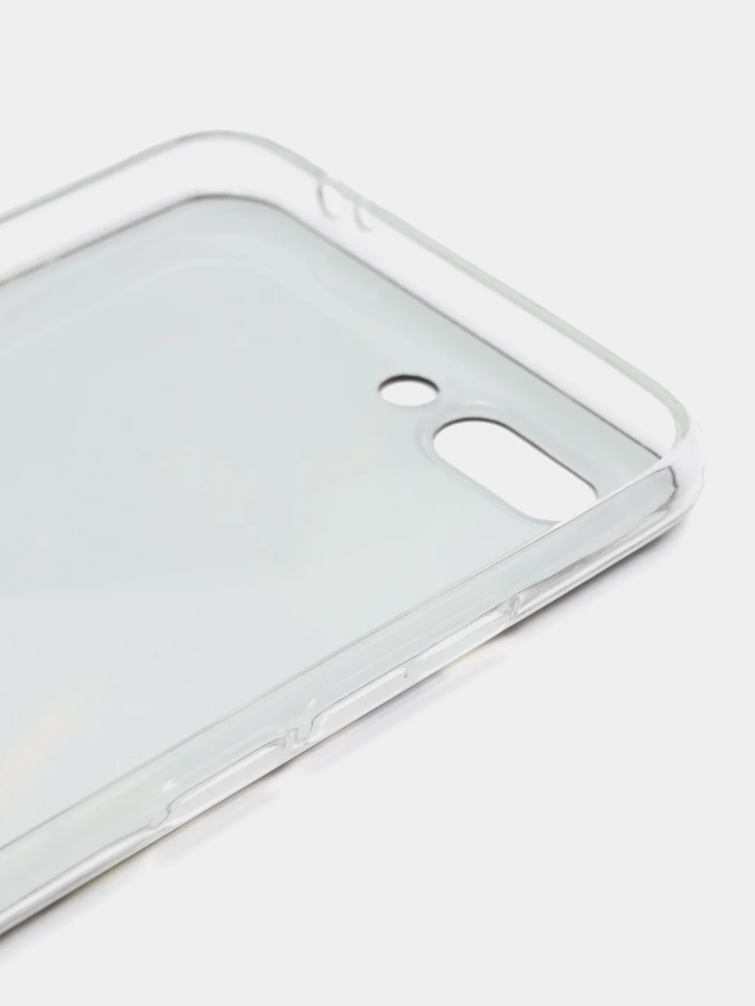 Медный силиконовый чехол на Honor 10 / Хонор 10 прозрачный, с рисунком, защита камеры