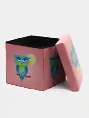 Конфетный пуф-ящик для хранения игрушек, складной