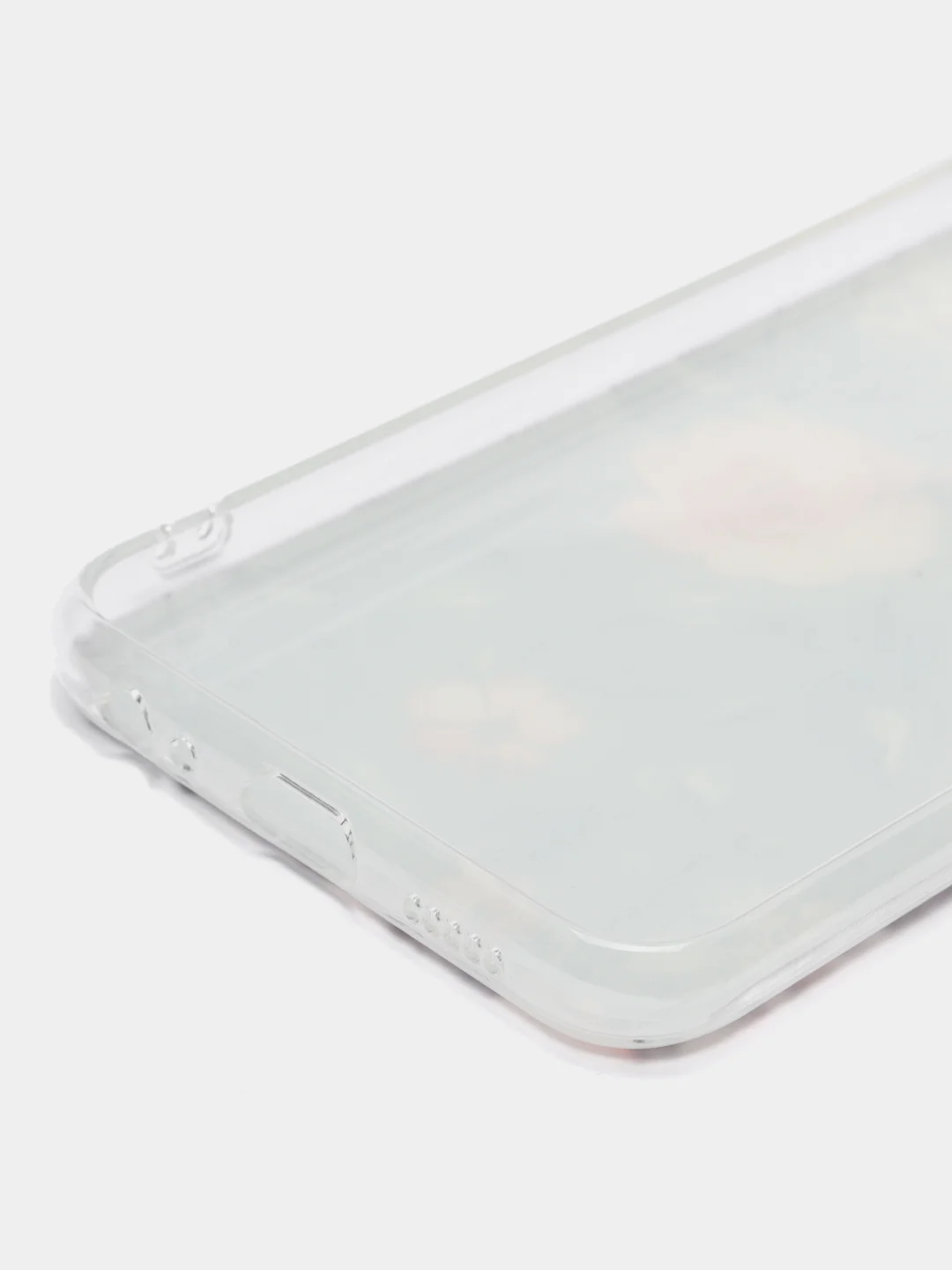 Кораллово-розовый чехол на Tecno Spark Go 2022/8C/9 / Текно Спарк Гоу 2022/8С/9 прозрачный, с рисунком