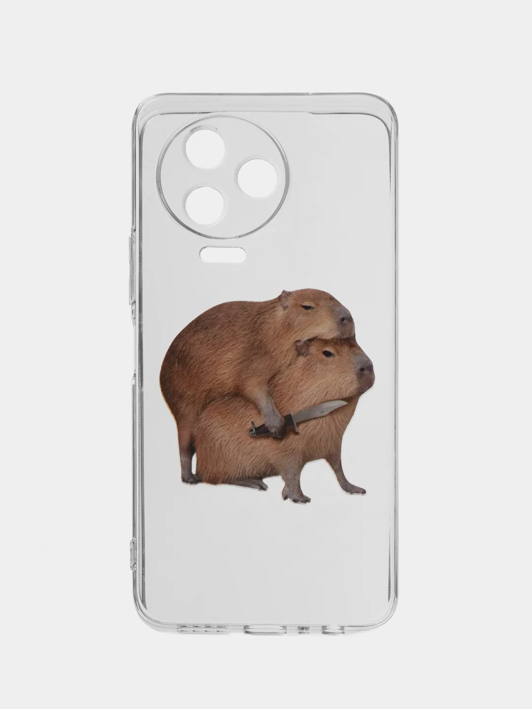 Бежевый чехол на Infinix Note 12 Pro 4G/Note 12 2023 / Инфиникс Нот 12 2023 прозрачный, с рисунком