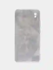 Серый металлик силиконовый чехол на Xiaomi Redmi 9A / Сяоми Редми 9А прозрачный с рисунком, защита камеры