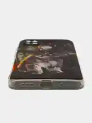 Медный силиконовый чехол на Xiaomi Redmi 9C / Сяоми Редми 9С прозрачный с рисунком, защита камеры