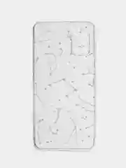Прозрачный силиконовый чехол на Samsung Galaxy A31 / Самсунг А31 прозрачный с рисунком, защита камеры