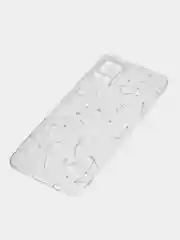 Прозрачный силиконовый чехол на Samsung Galaxy A31 / Самсунг А31 прозрачный с рисунком, защита камеры