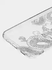 Пудровый чехол на Samsung Galaxy A12/M12 / Самсунг А12/М12 прозрачный, с рисунком, защита камеры