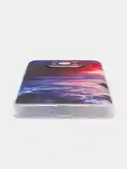 Угольный силиконовый чехол на Xiaomi Poco X3/X3 Pro / Сяоми Poco X3/Х3 Про прозрачный, с рисунком