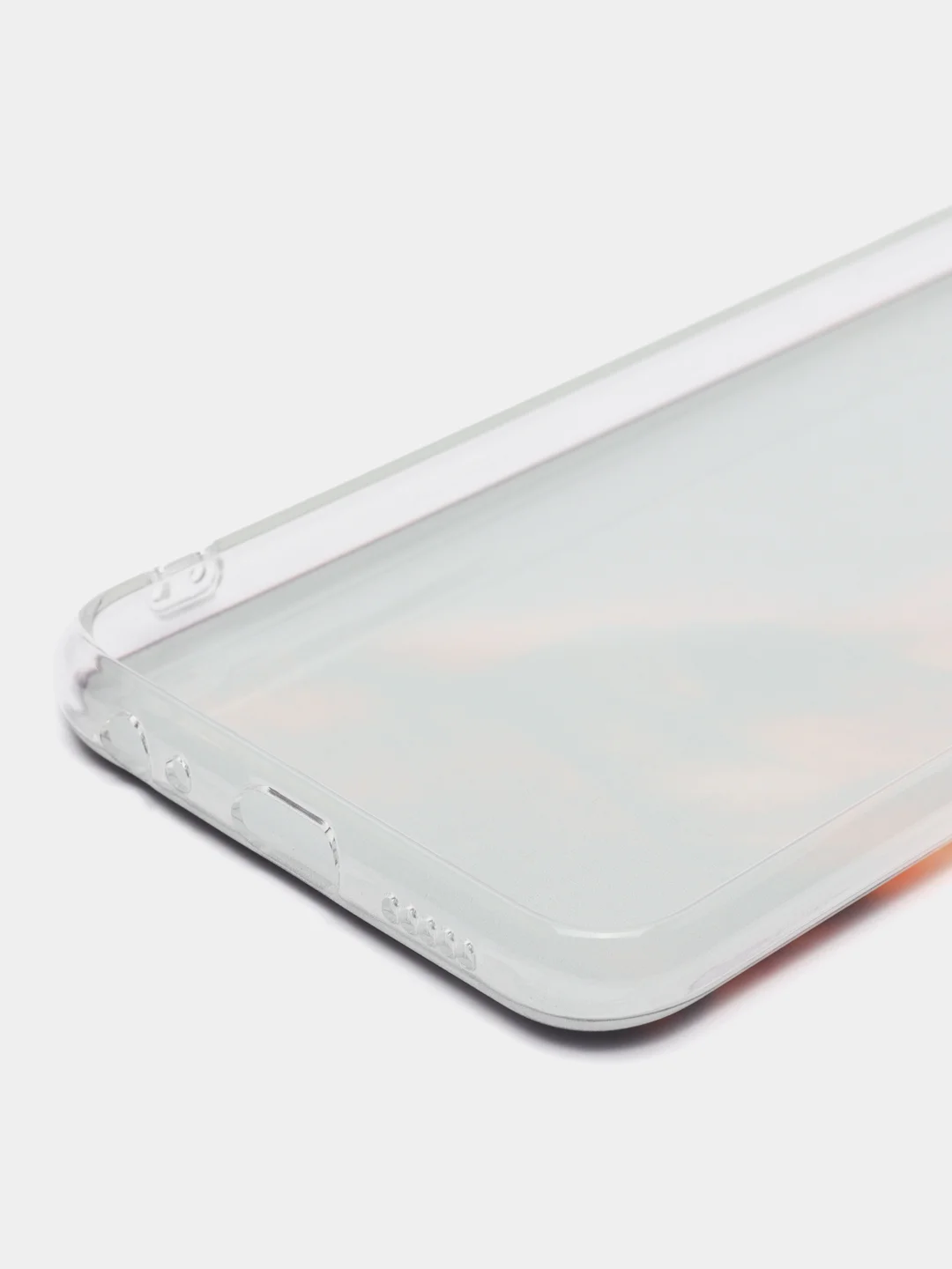Светло-бежевый чехол на Tecno Spark Go 2022/8C/9 / Текно Спарк Гоу 2022/8С/9 прозрачный, с рисунком