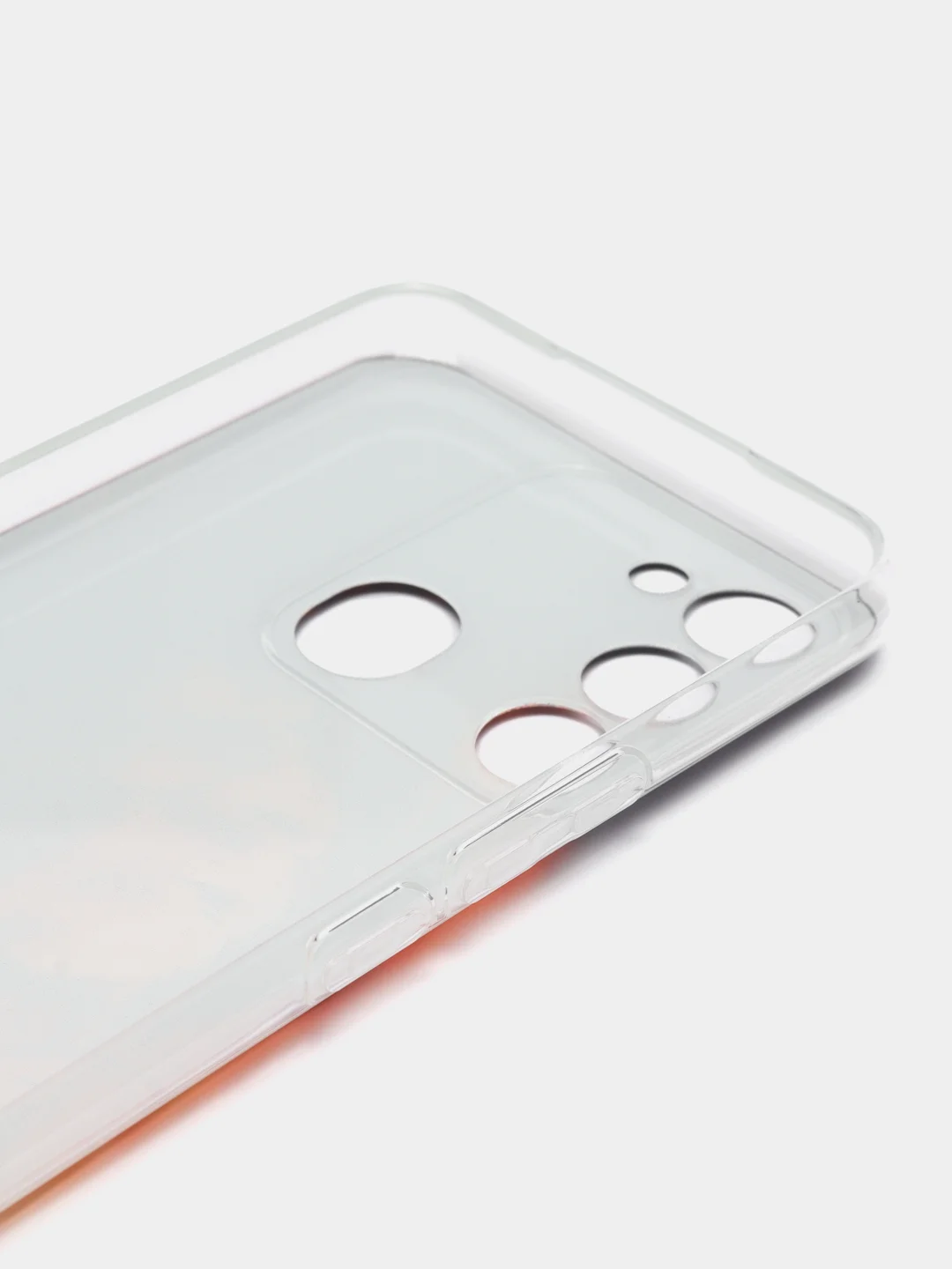 Светло-бежевый чехол на Tecno Spark Go 2022/8C/9 / Текно Спарк Гоу 2022/8С/9 прозрачный, с рисунком