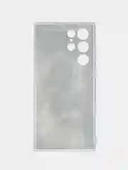 Песочный хаки чехол на Samsung Galaxy S22 Ultra / Самсунг S22 Ultra прозрачный с рисунком, защита камеры
