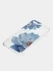 Лазурный силиконовый чехол на Honor 10 / Хонор 10 прозрачный, с рисунком, защита камеры