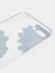 Лазурный силиконовый чехол на Honor 10 / Хонор 10 прозрачный, с рисунком, защита камеры