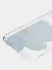 Лазурный силиконовый чехол на Honor 10 / Хонор 10 прозрачный, с рисунком, защита камеры