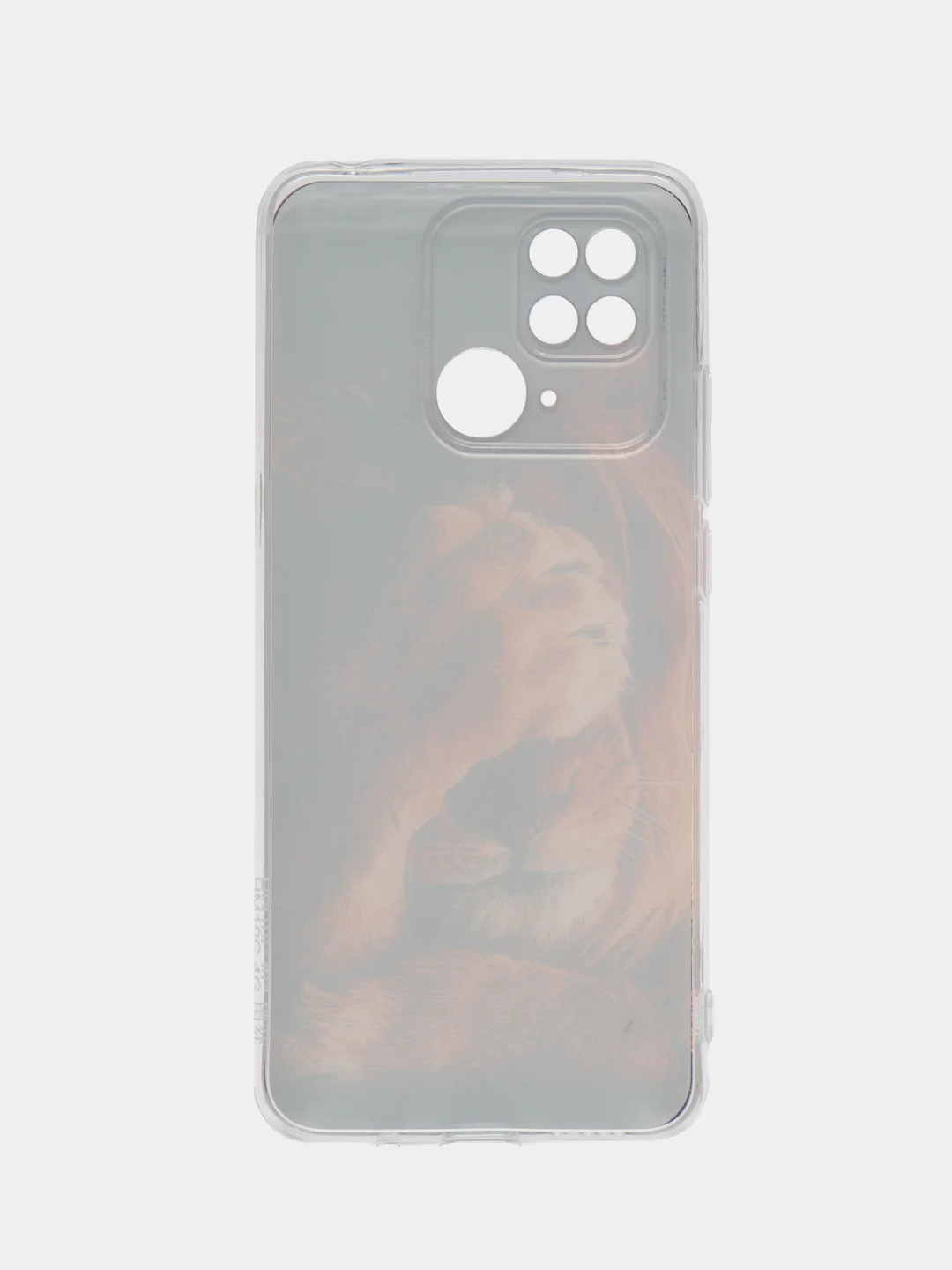 Светло-бежевый чехол на Xiaomi Redmi 10C / Сяоми Редми 10С прозрачный, с рисунком, защита камеры