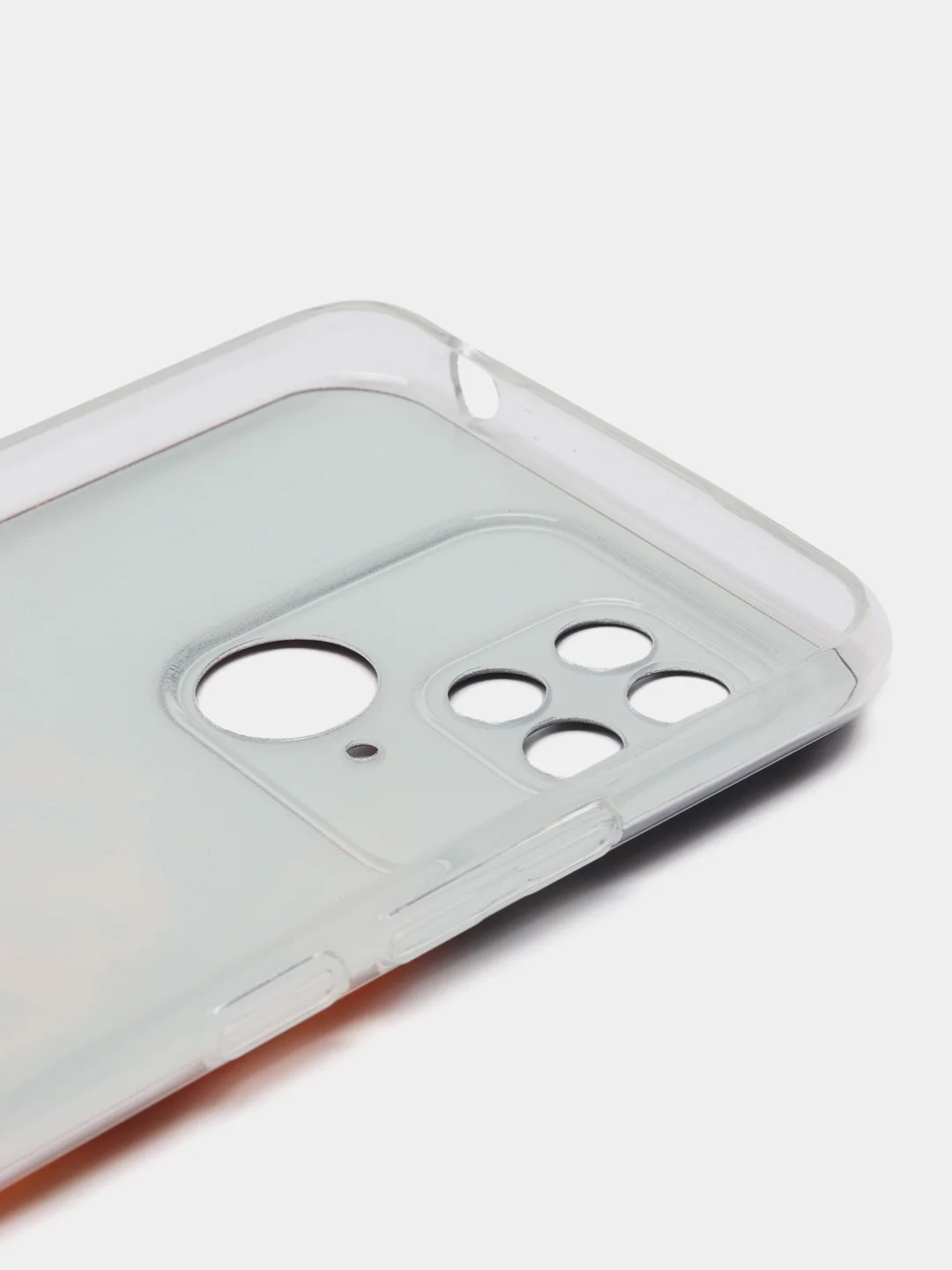 Светло-бежевый чехол на Xiaomi Redmi 10C / Сяоми Редми 10С прозрачный, с рисунком, защита камеры