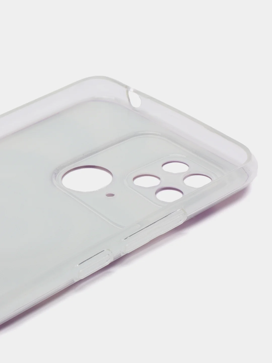 Лавандовый чехол на Xiaomi Redmi 10C / Сяоми Редми 10С прозрачный, с рисунком, защита камеры