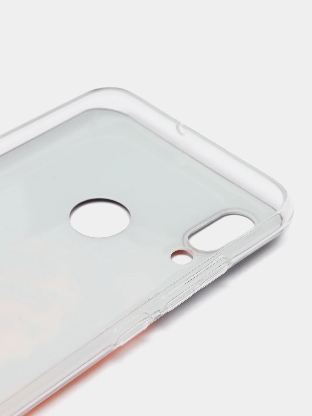 Светло-бежевый чехол на Honor 10 Lite/Huawei P Smart 2019 / Хонор 10 Лайт прозрачный, с рисунком