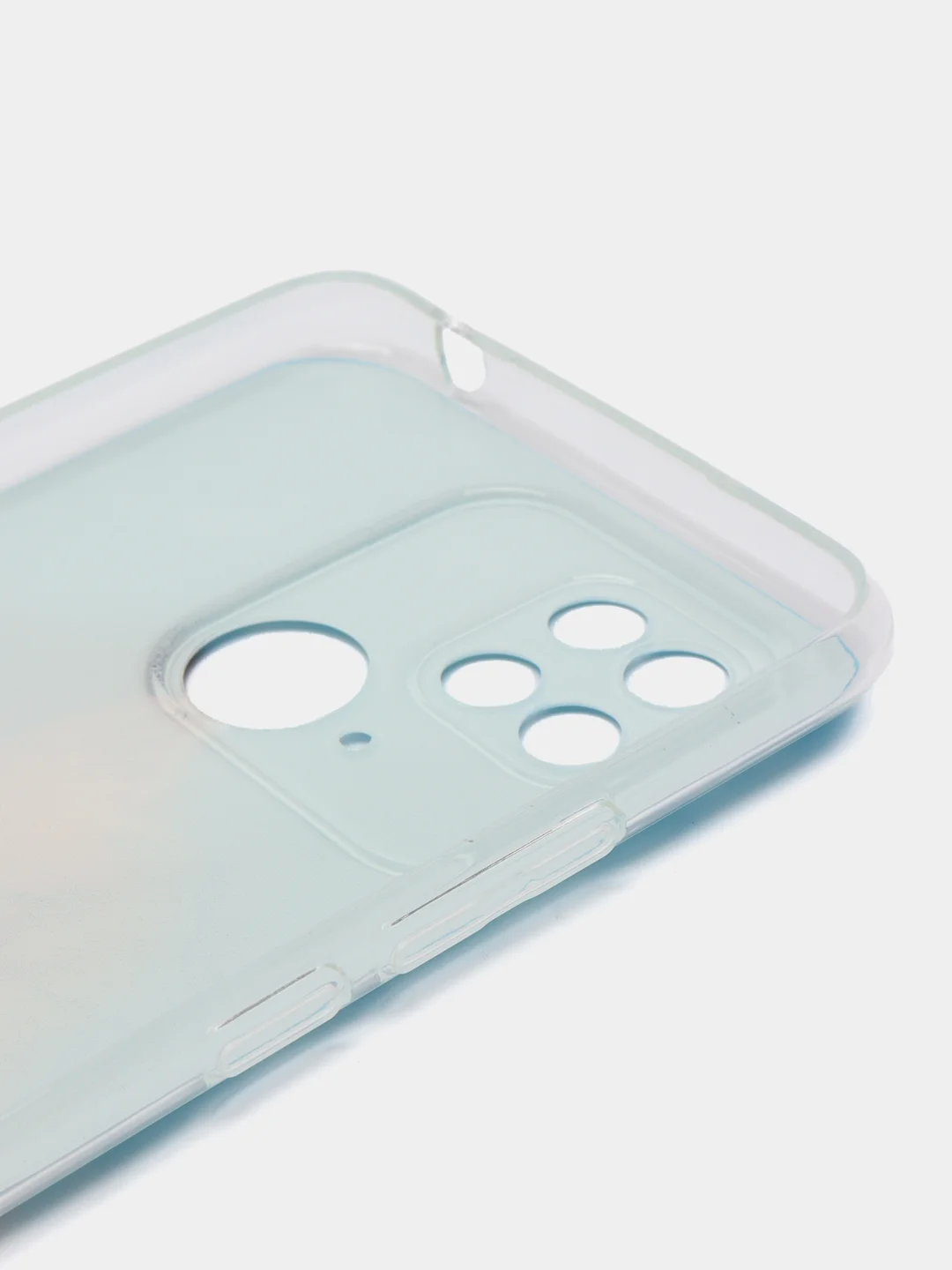 Светло-коричневый чехол на Xiaomi Redmi 10C / Сяоми Редми 10С прозрачный, с рисунком, защита камеры