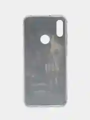 Оливковый силиконовый чехол на Honor 8A/8A Pro/Huawei Y6 2019/Y6s / Хонор 8А прозрачный, с рисунком