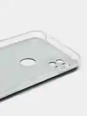 Приглушённый хаки силиконовый чехол на Xiaomi Redmi 9C / Сяоми Редми 9С прозрачный с рисунком, защита камеры