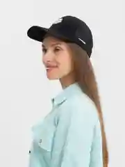 Лазурный бейсболка женская, с надписью