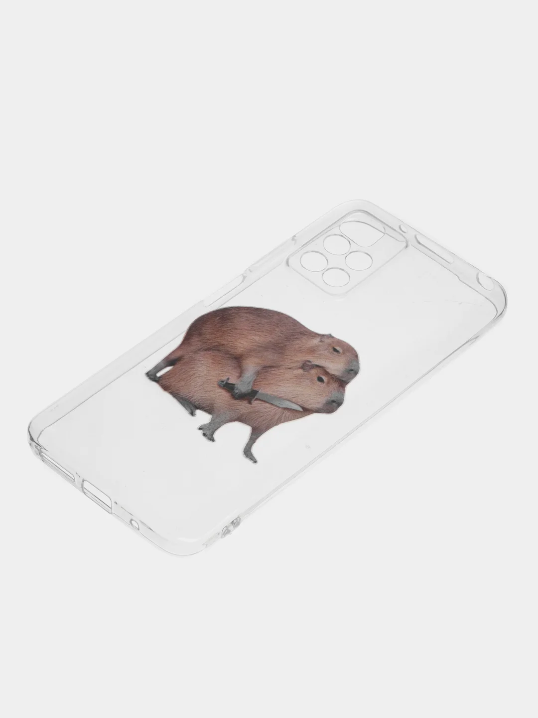 Бежевый силиконовый чехол на Xiaomi Redmi 10 / Сяоми Редми 10 прозрачный с рисунком, защита камеры