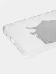Бежевый силиконовый чехол на Xiaomi Redmi 10 / Сяоми Редми 10 прозрачный с рисунком, защита камеры