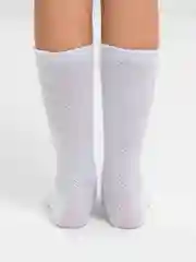 Белый гольфы белые, хлопковые, ажурные / гольфы для девочек