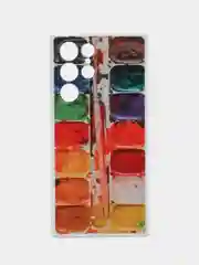 Бордовый чехол на Samsung Galaxy S22 Ultra / Самсунг S22 Ultra прозрачный с рисунком, защита камеры
