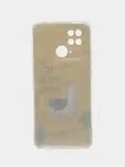 Горчичный чехол на Xiaomi Redmi 10C / Сяоми Редми 10С прозрачный, с рисунком, защита камеры