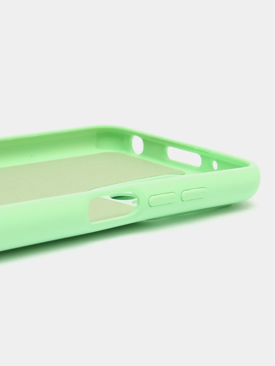 Салатовый накладка для Xiaomi Redmi 10, силиконовая, soft touch, с рисунком