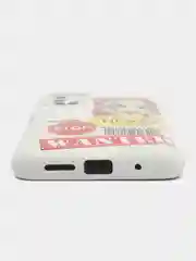 Белый накладка для Xiaomi Redmi 9T, силиконовая, soft touch, с рисунком