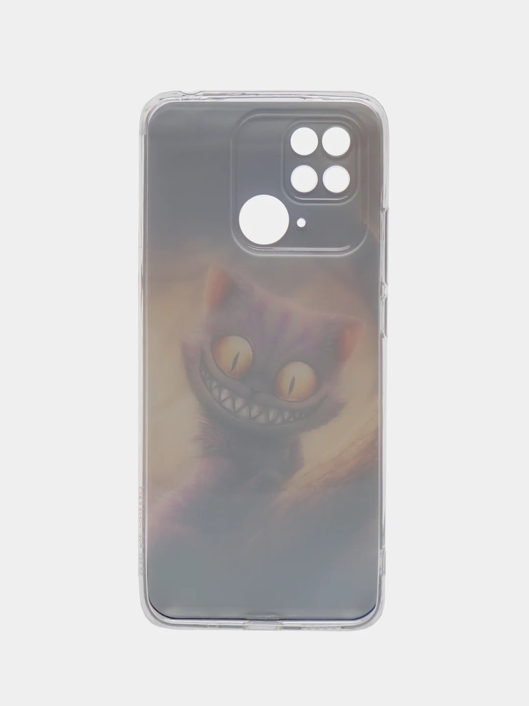 Индиго чехол на Xiaomi Redmi 10C / Сяоми Редми 10С прозрачный, с рисунком, защита камеры