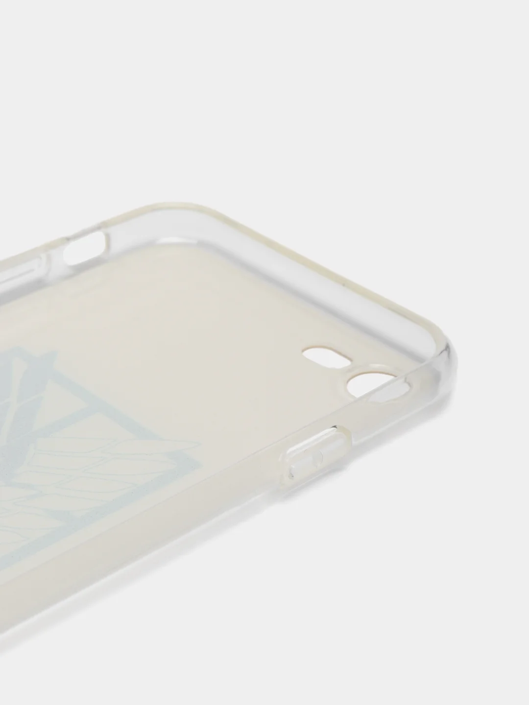 Бежевый чехол для iPhone 6s, 7/8 Plus, XR, 11, с рисунком по аниме "Атака титанов"