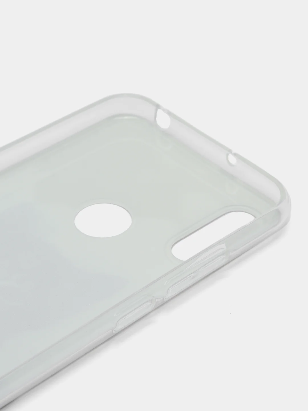 Молочный силиконовый чехол на Honor 8A/8A Pro/Huawei Y6 2019/Y6s / Хонор 8А прозрачный, с рисунком